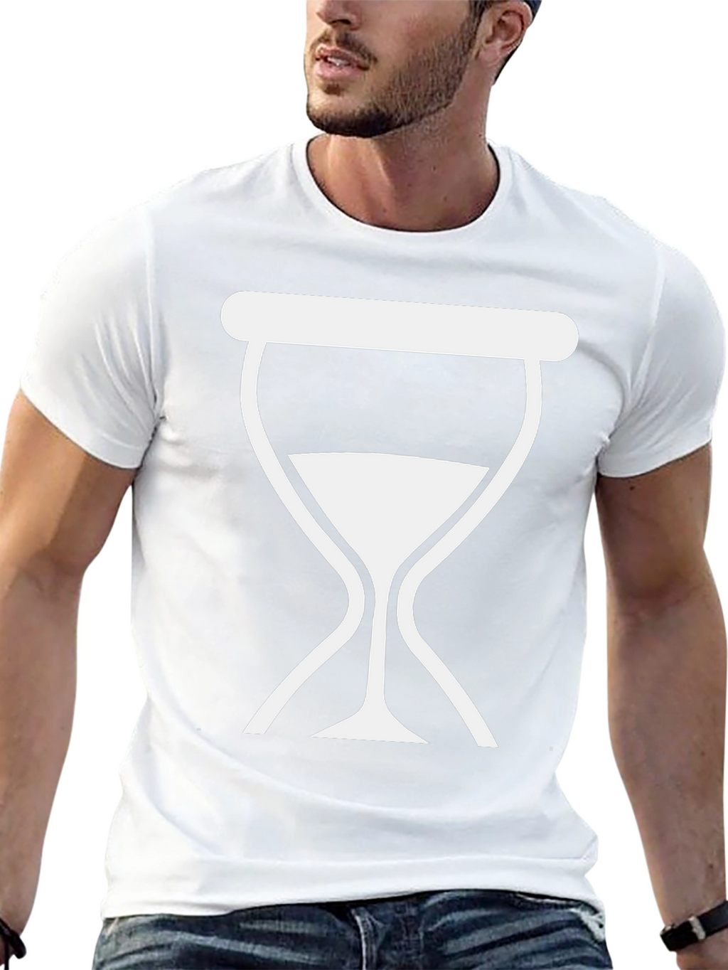 Hourglass Graphic Tee - Timeless Design