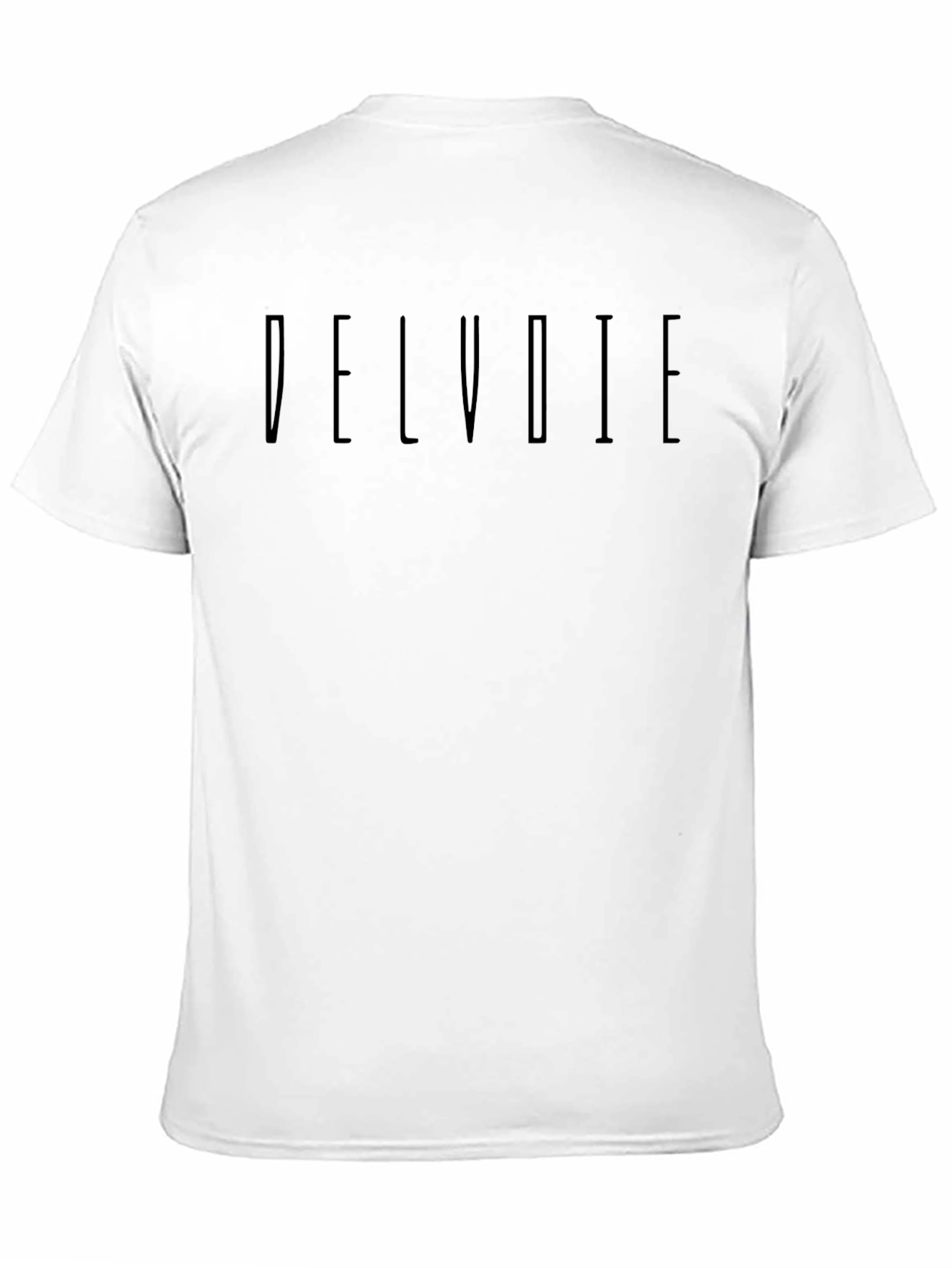 DELVOIE Black T-Shirt - Stylish Mens Tee
