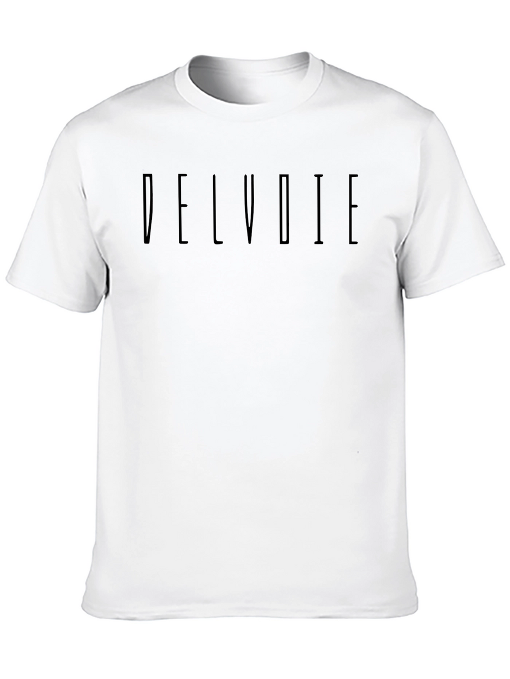 DELVOIE Black T-Shirt - Stylish Mens Tee