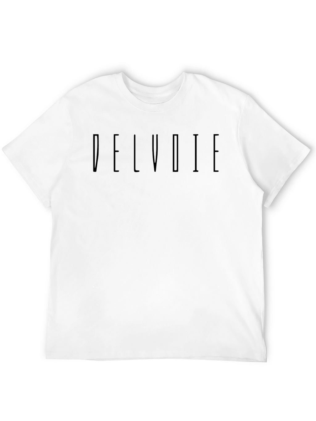 DELVOIE Black T-Shirt - Stylish Mens Tee