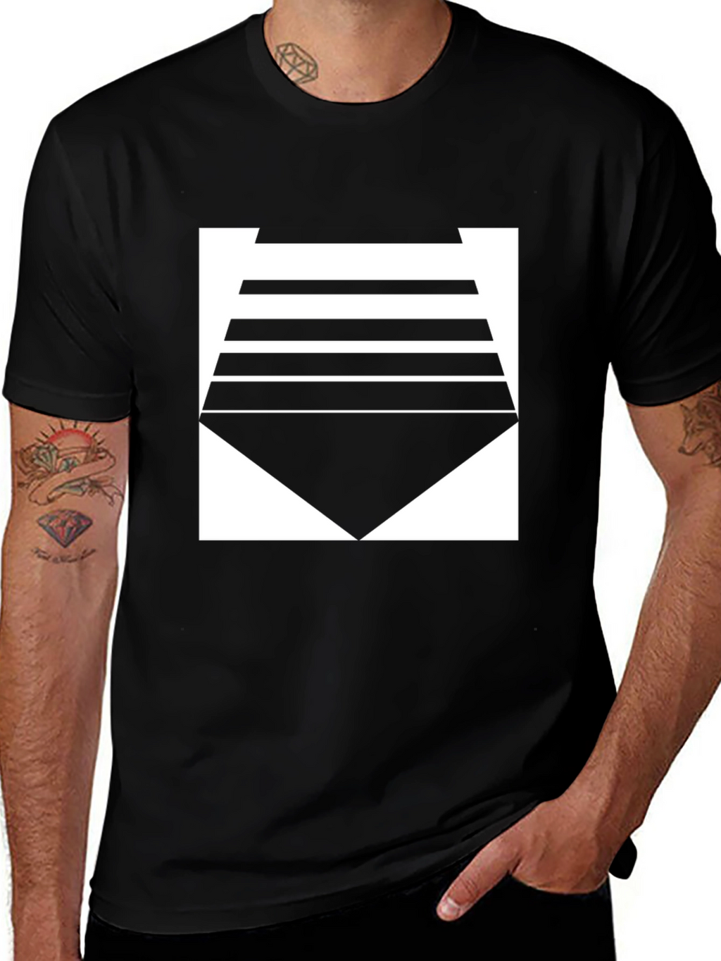 Abstract Geometric Graphic Tee