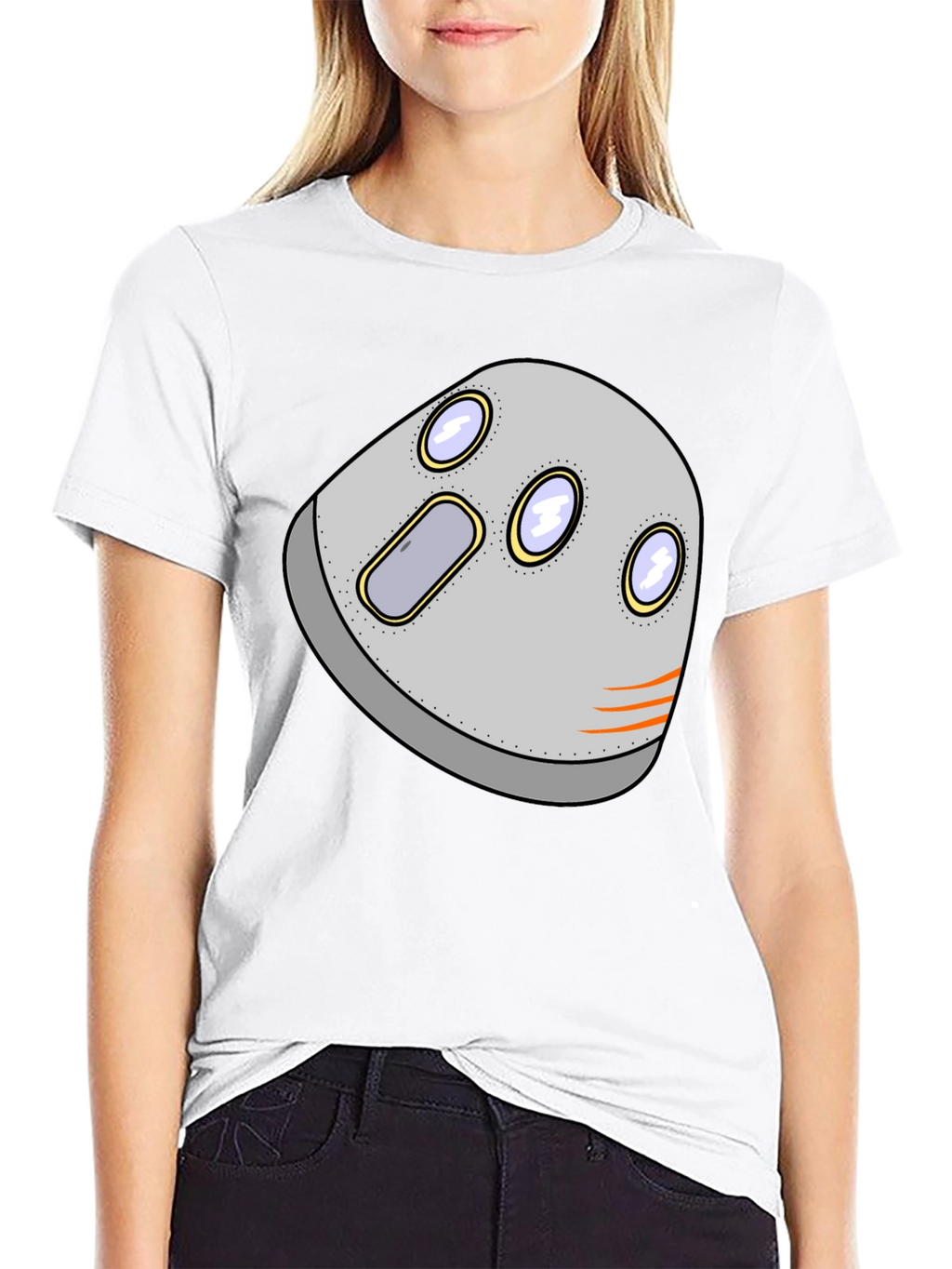 Retro Space Capsule Graphic Tee