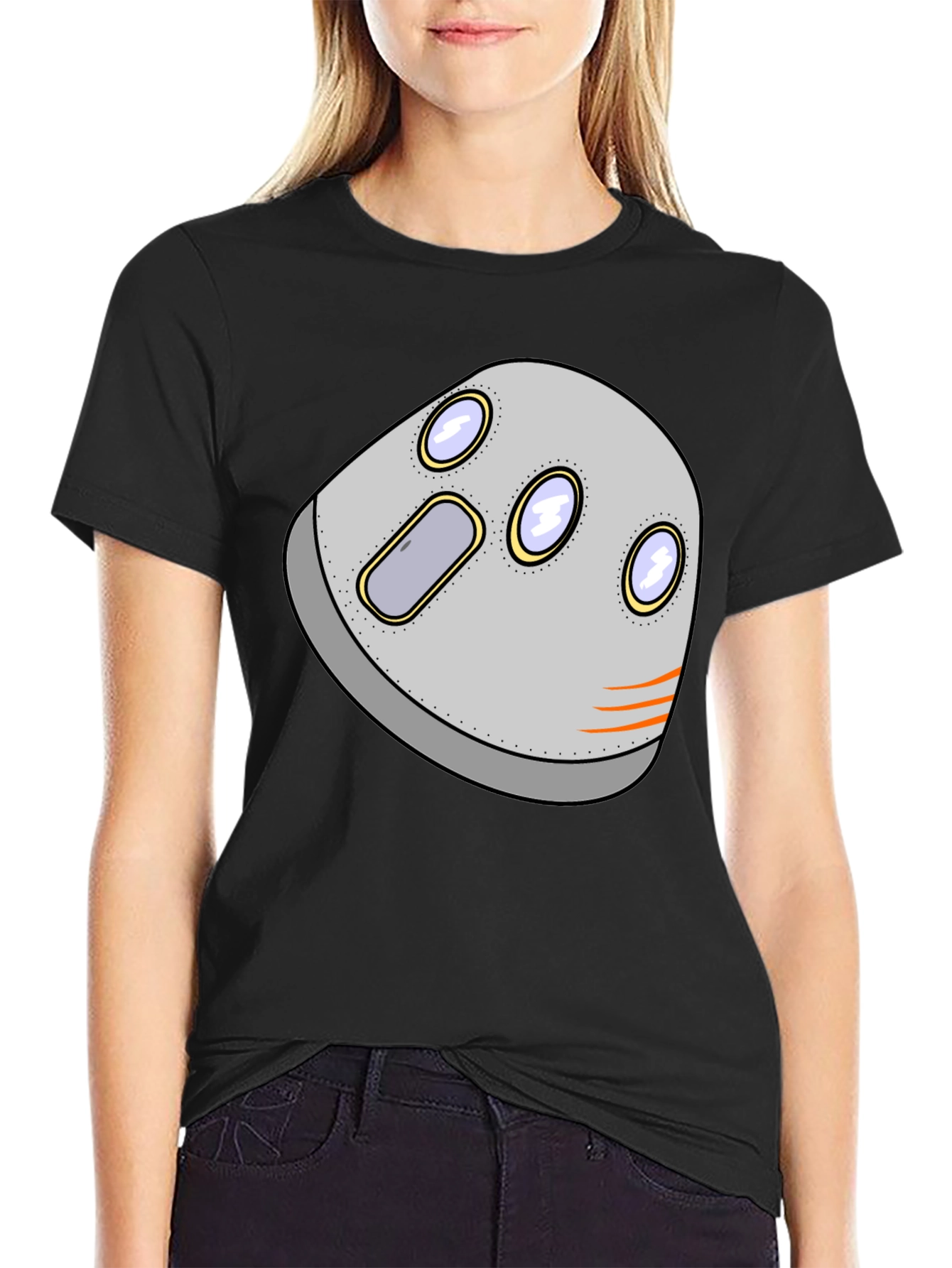 Retro Space Capsule Graphic Tee