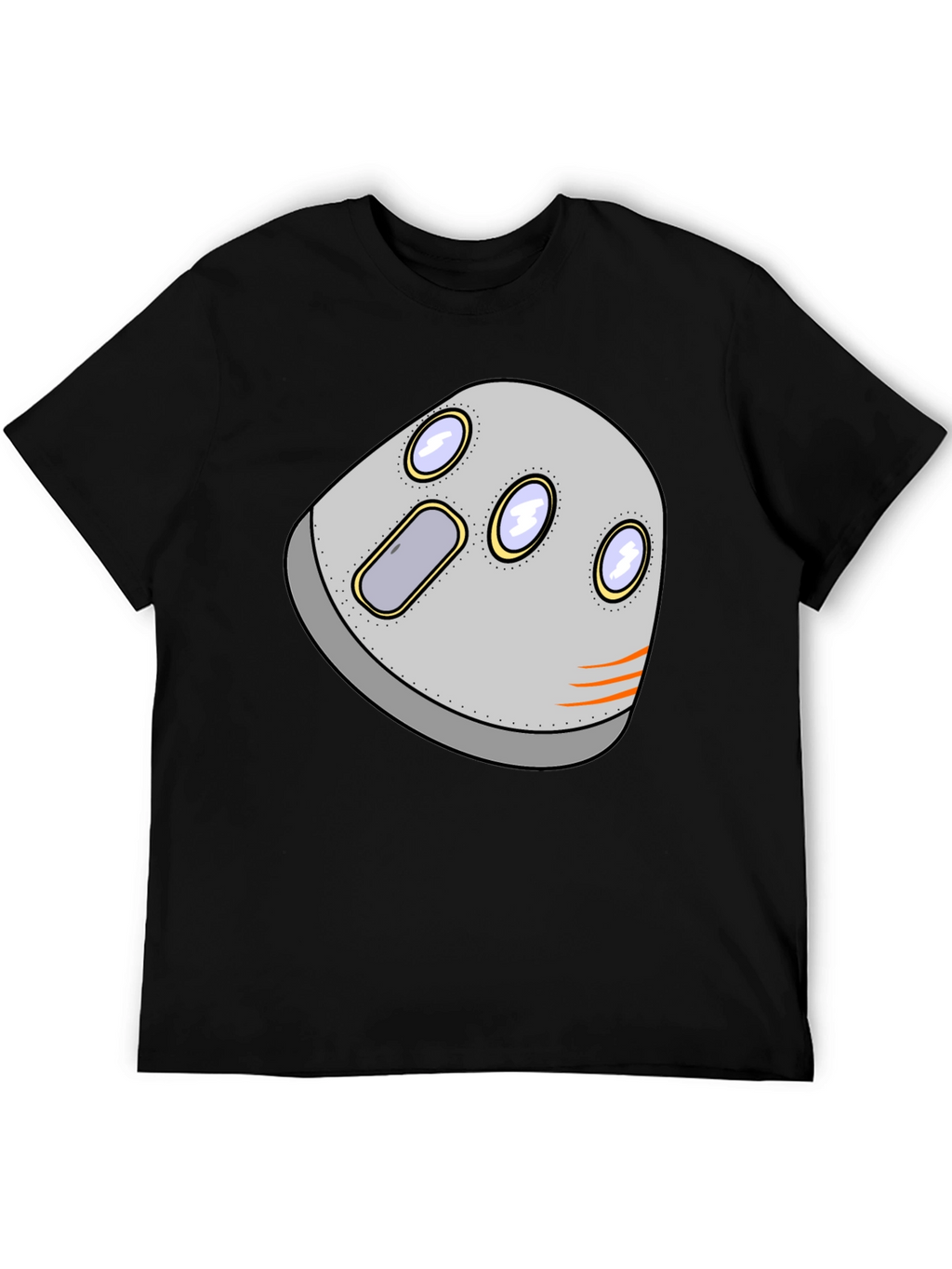 Retro Space Capsule Graphic Tee
