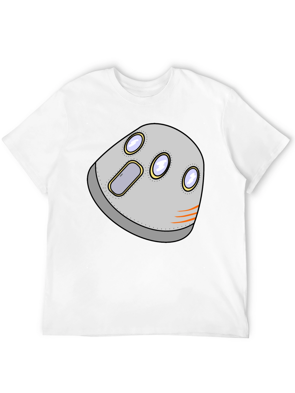 Retro Space Capsule Graphic Tee