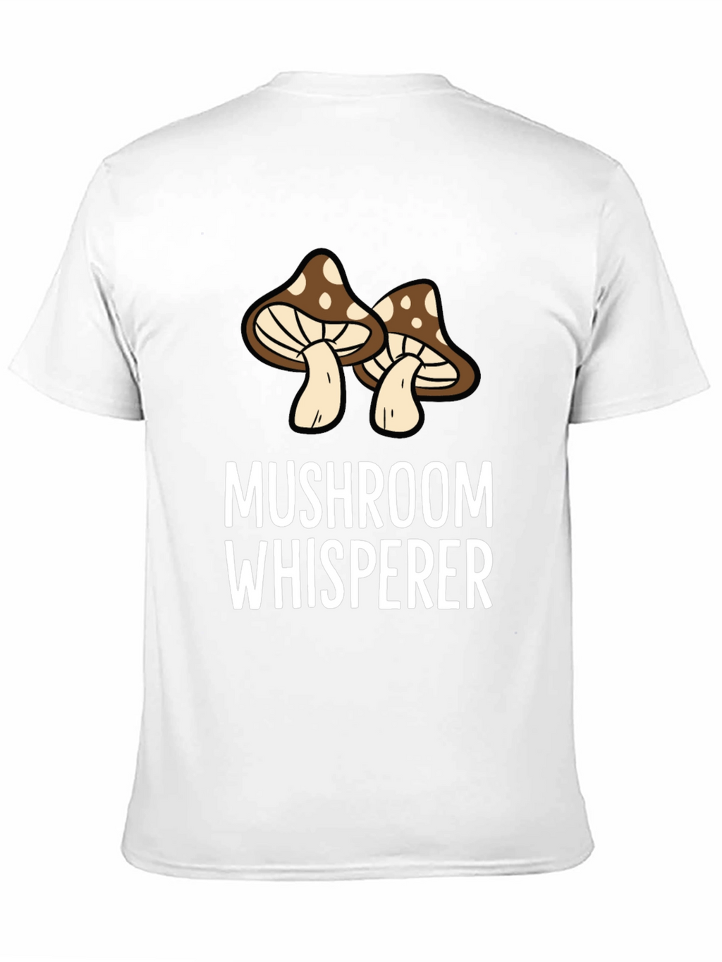 Mushroom Whisperer Graphic Tee - Black Cotton Shirt