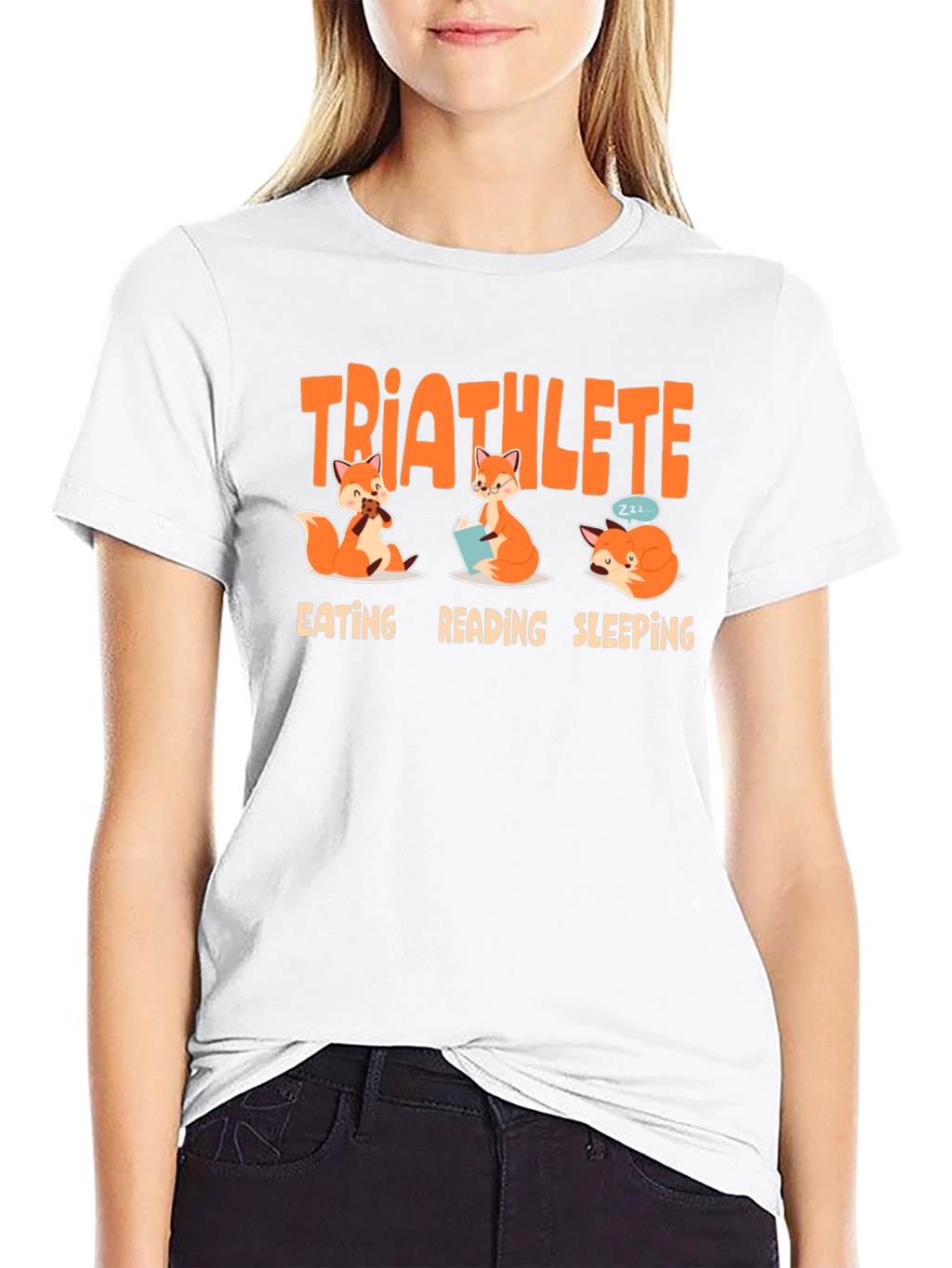 Triathlete Fox Graphic Tee