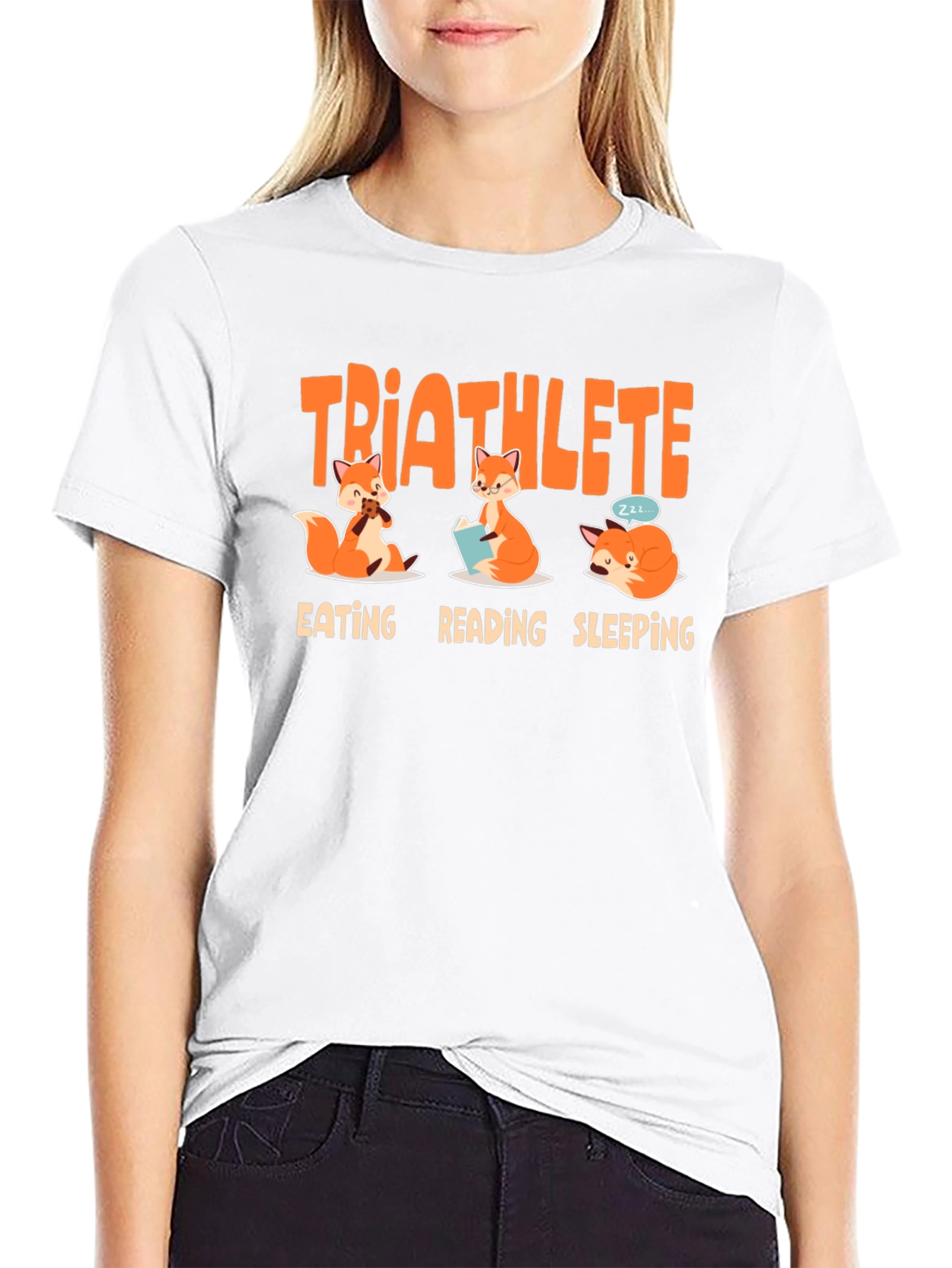 Triathlete Fox Graphic Tee
