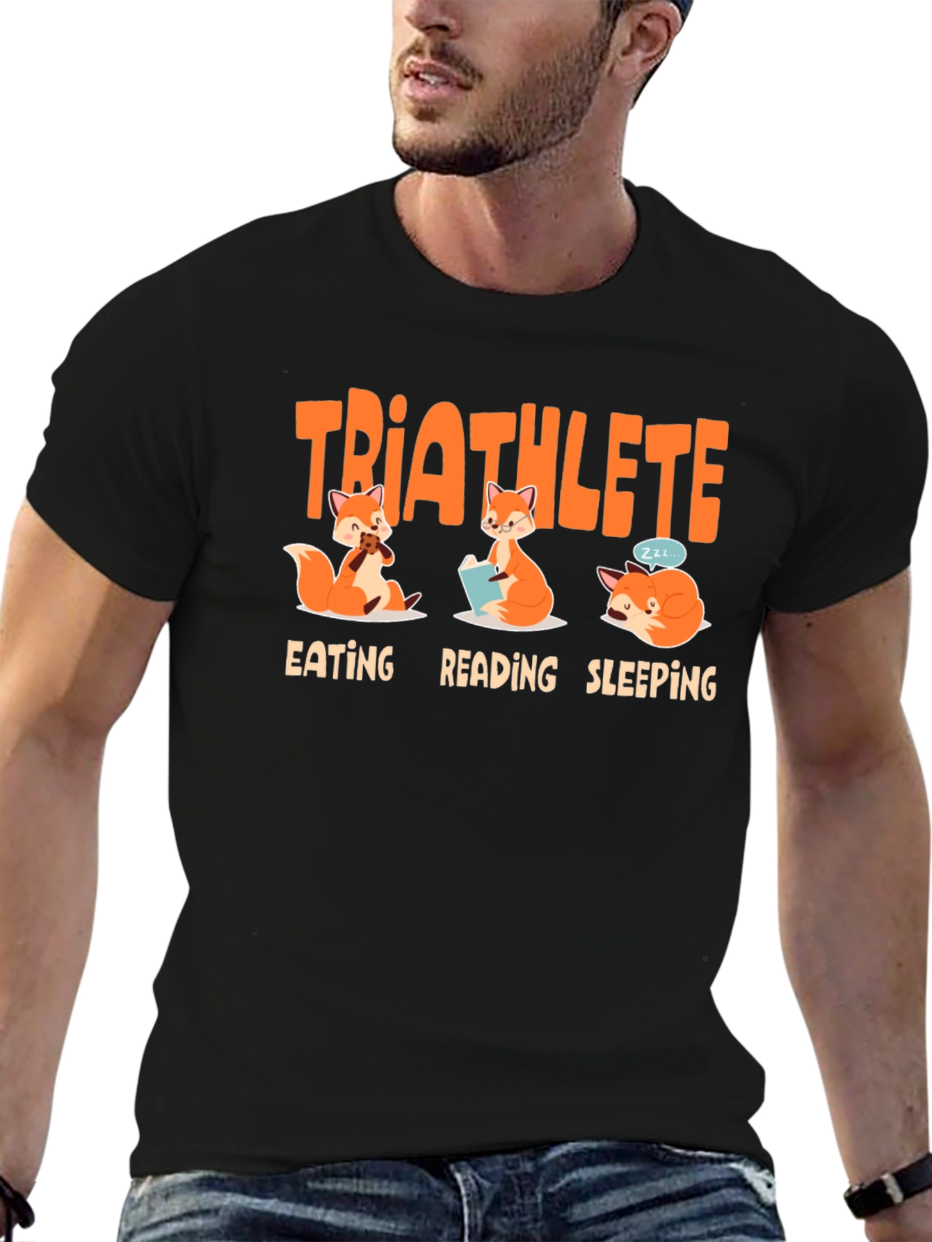 Triathlete Fox Graphic Tee