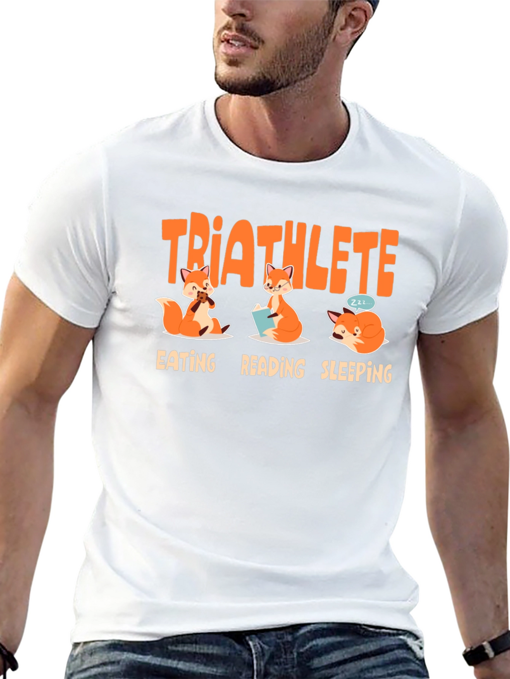 Triathlete Fox Graphic Tee