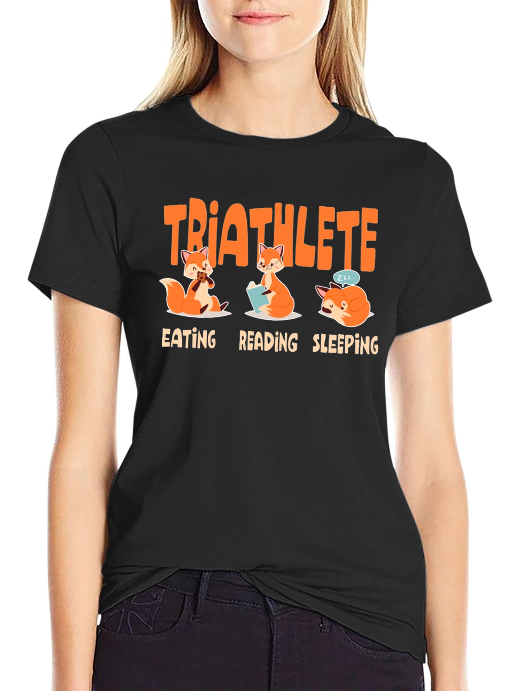 Triathlete Fox Graphic Tee