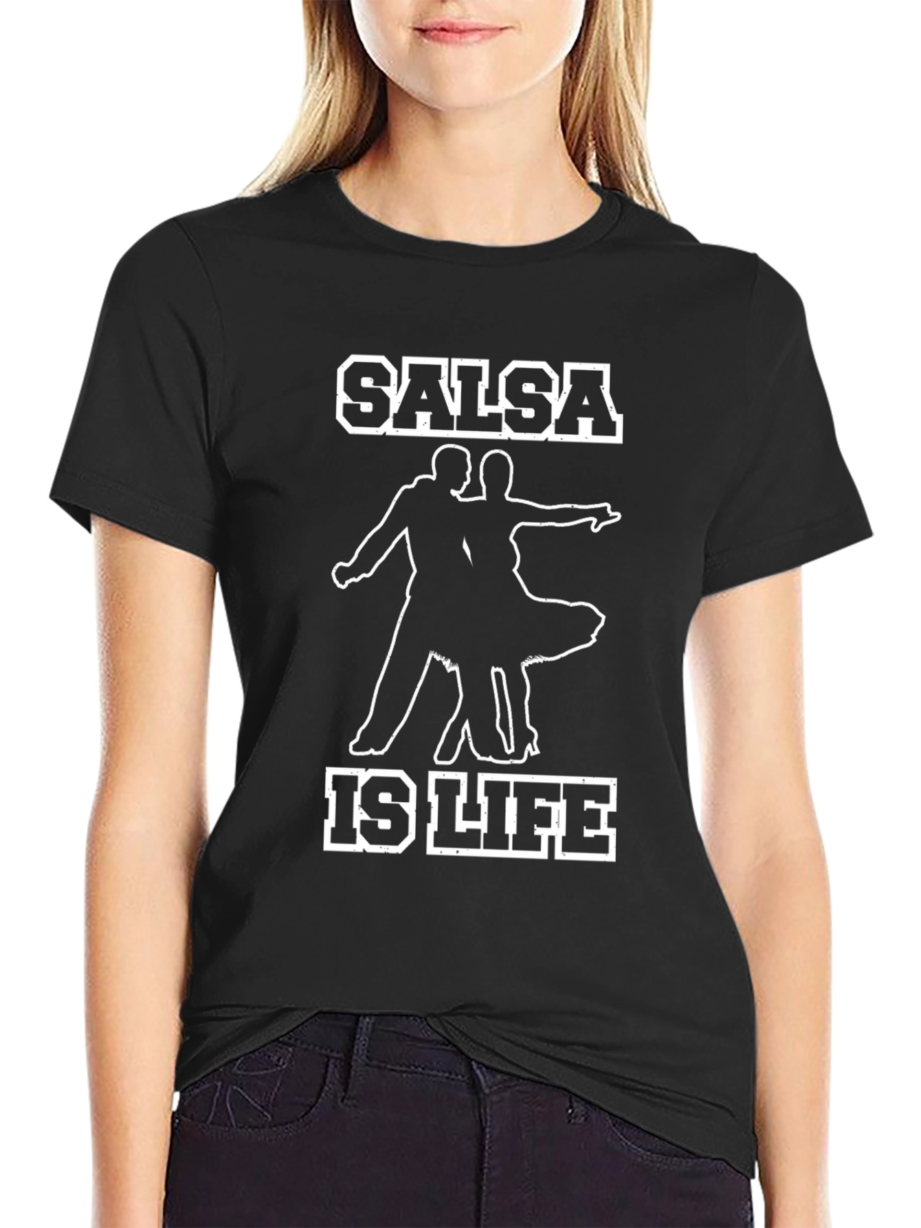 Salsa is Life Graphic T-Shirt