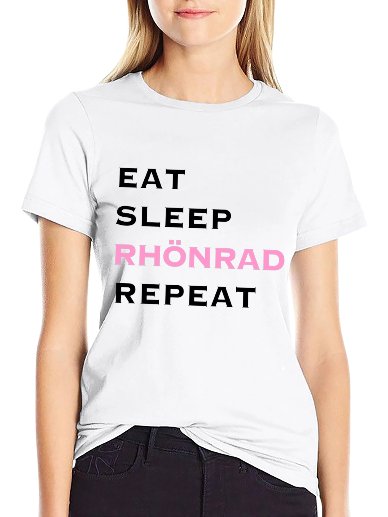 Eat Sleep Rhönrad Repeat T-Shirt