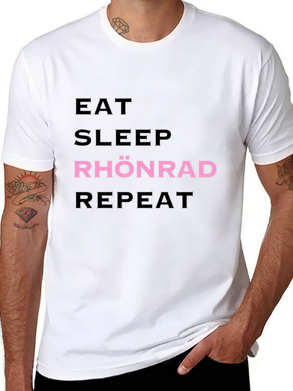 Eat Sleep Rhönrad Repeat T-Shirt