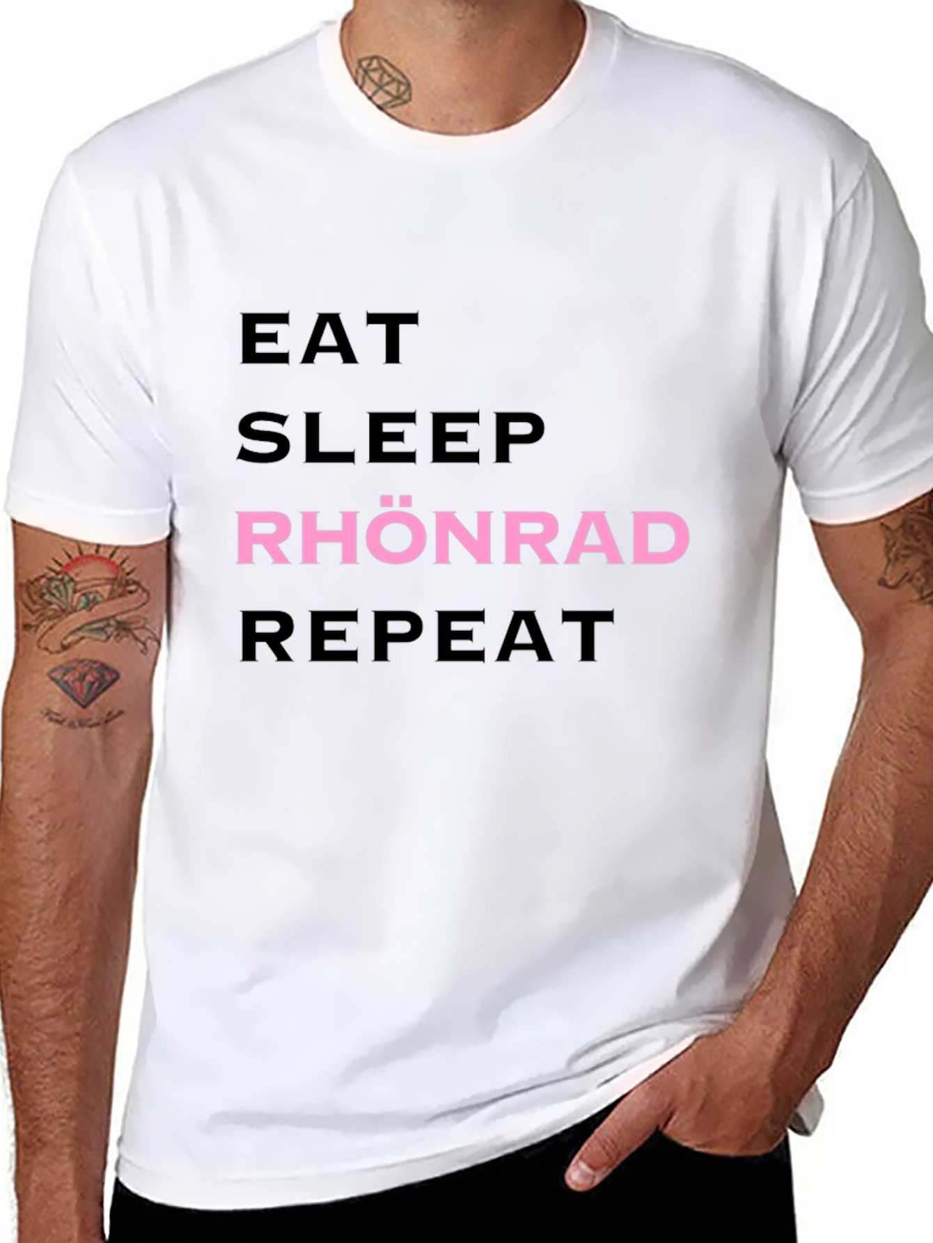 Eat Sleep Rhönrad Repeat T-Shirt