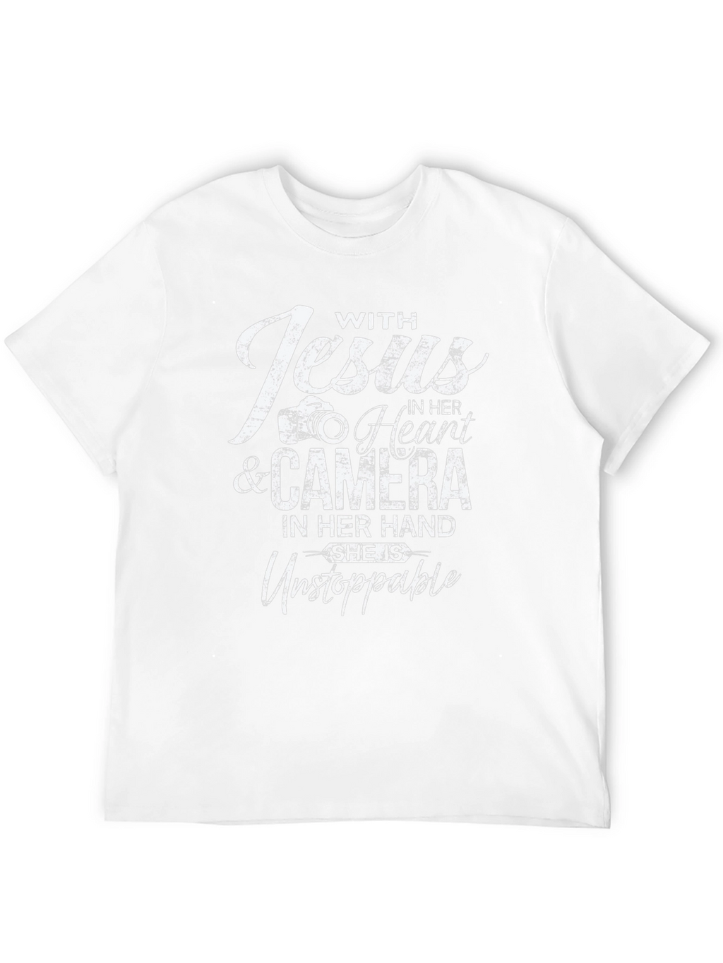 With Jesus & Camera T-Shirt