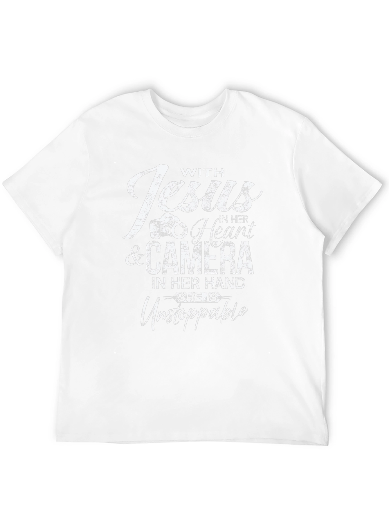With Jesus & Camera T-Shirt
