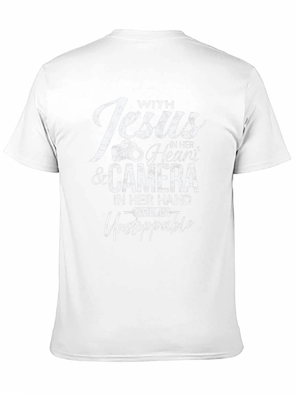 With Jesus & Camera T-Shirt