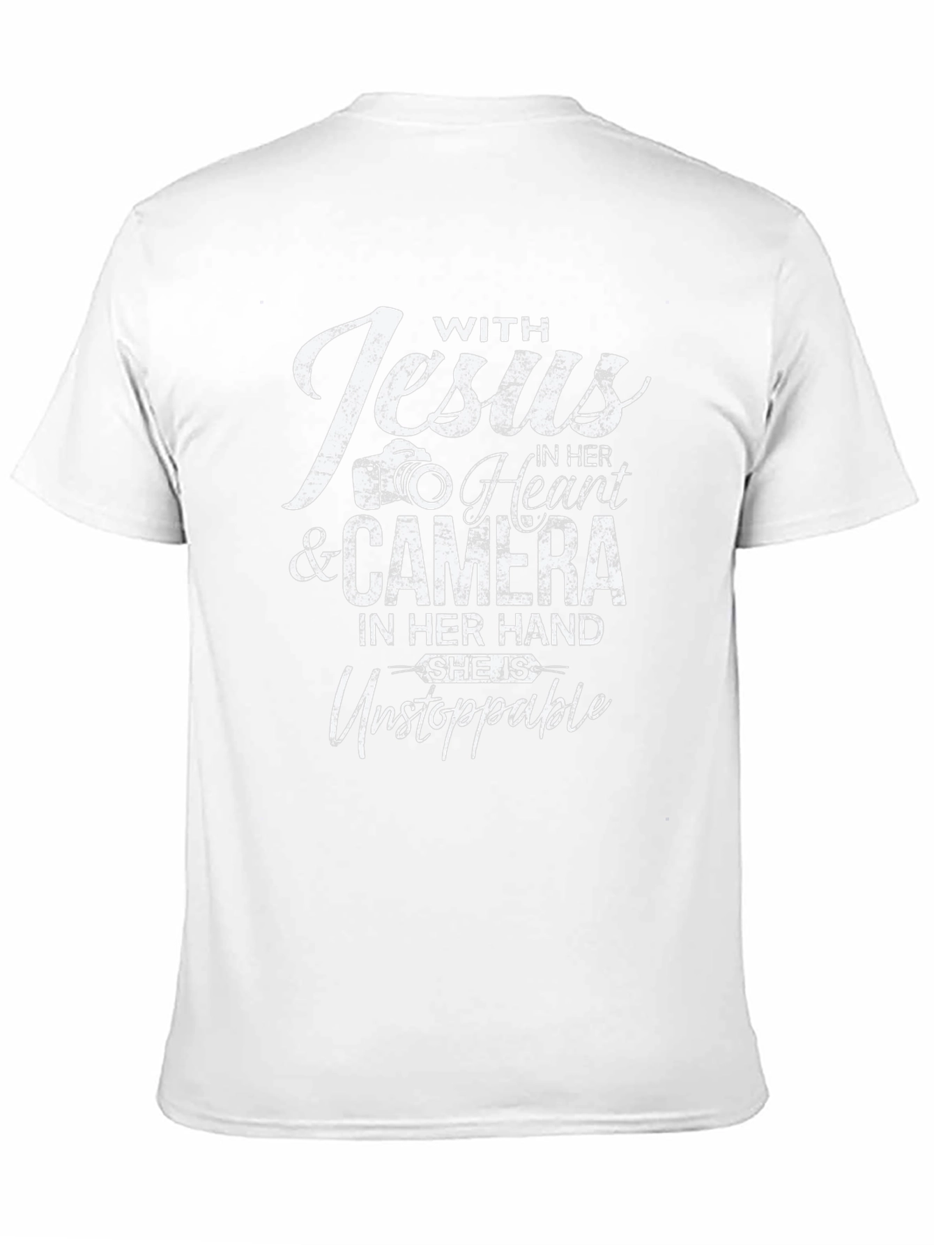 With Jesus & Camera T-Shirt