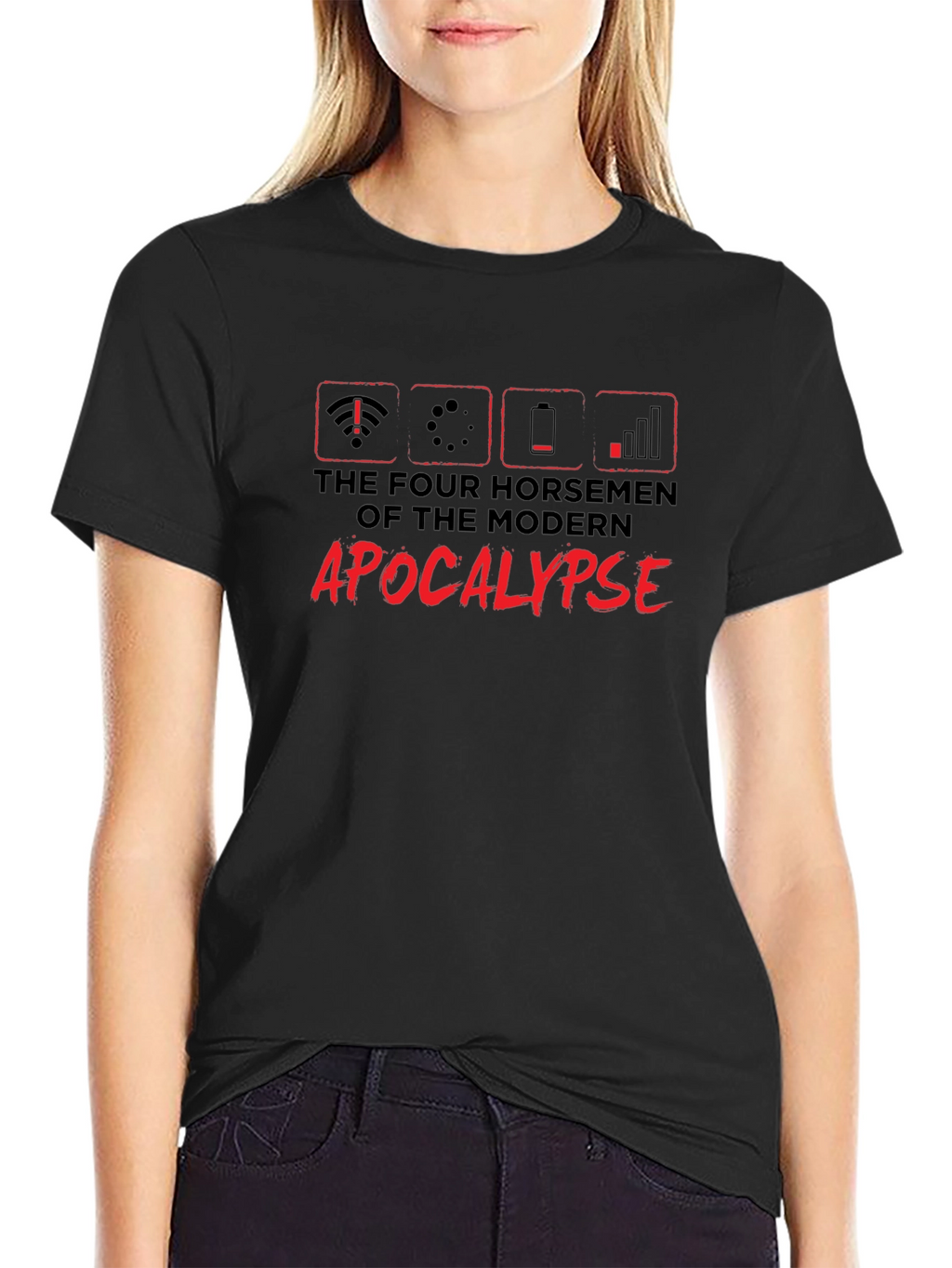 Modern Apocalypse T-Shirt - Humorous Graphic Tee