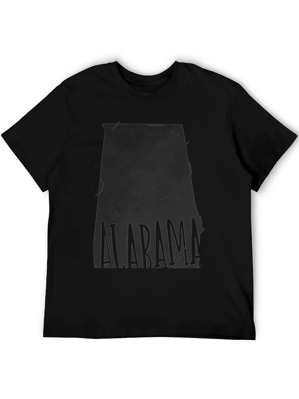 Alabama State Outline Graphic Tee - Unisex