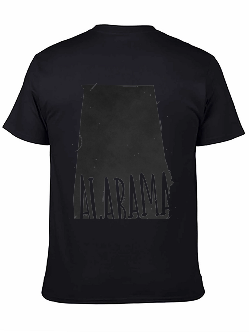 Alabama State Outline Graphic Tee - Unisex