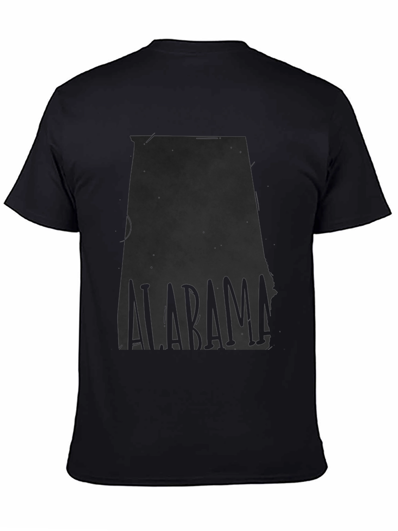 Alabama State Outline Graphic Tee - Unisex