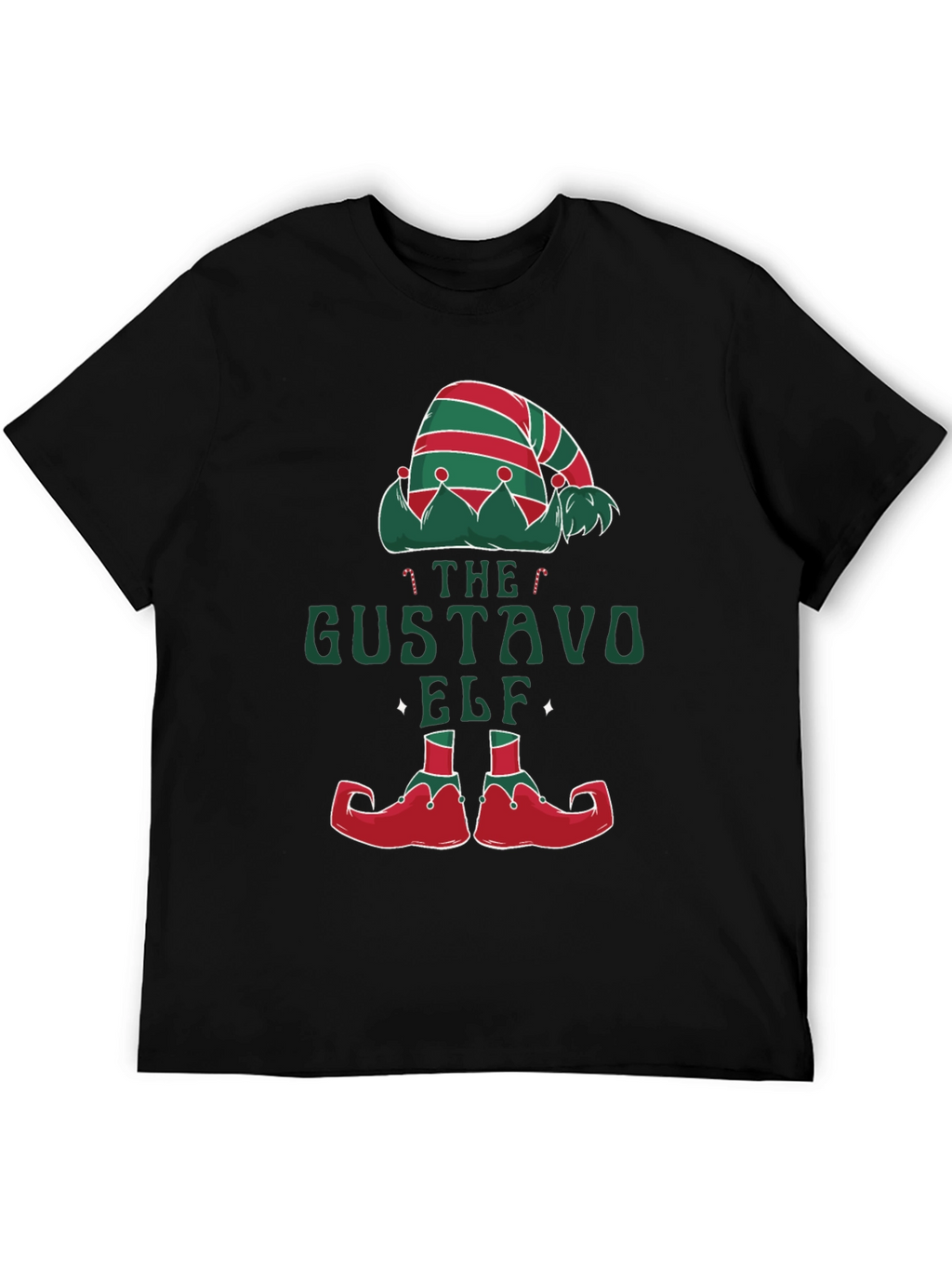 Gustavo Elf Christmas T-Shirt - Holiday Festive Tee