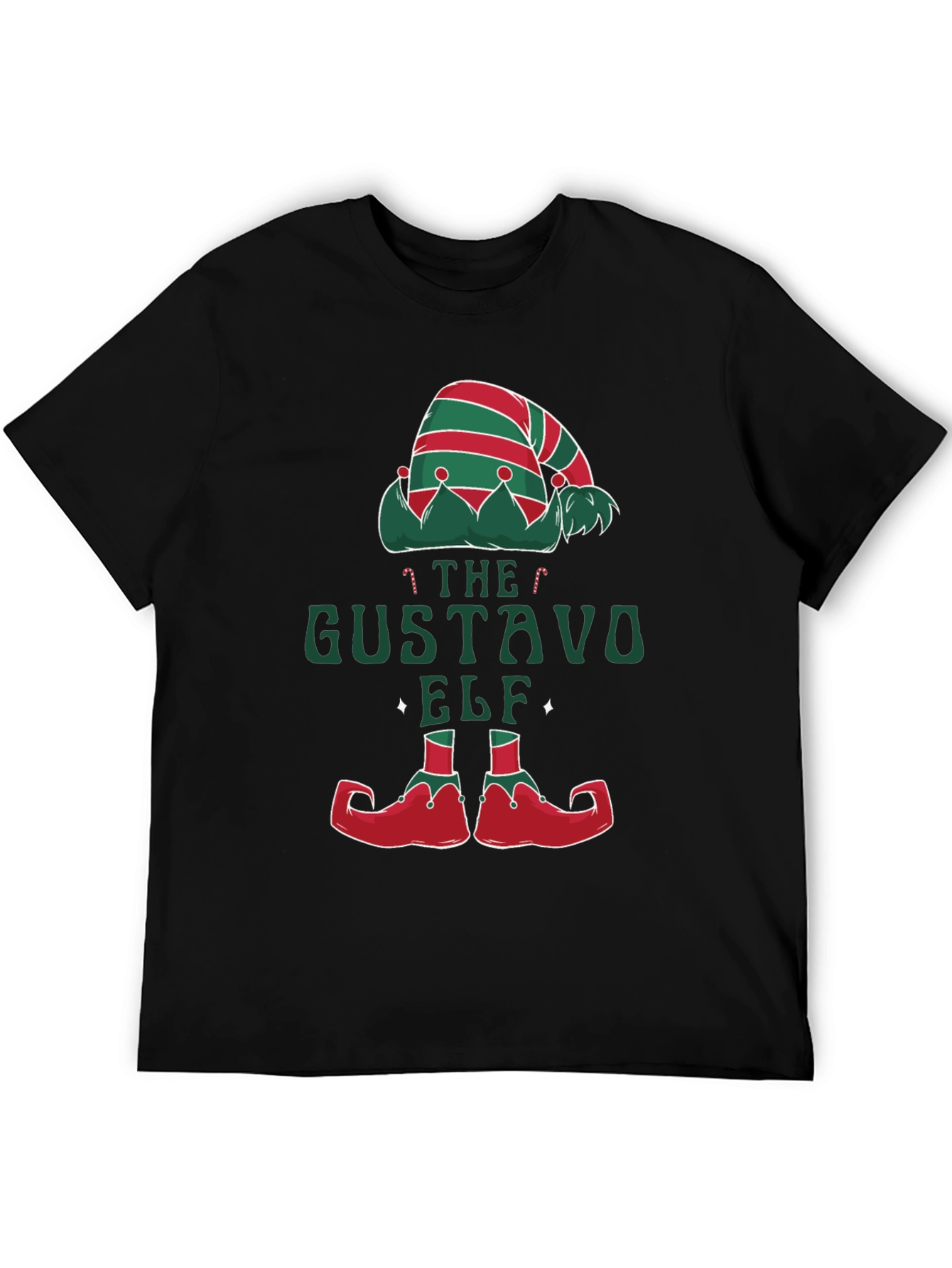 Gustavo Elf Christmas T-Shirt - Holiday Festive Tee