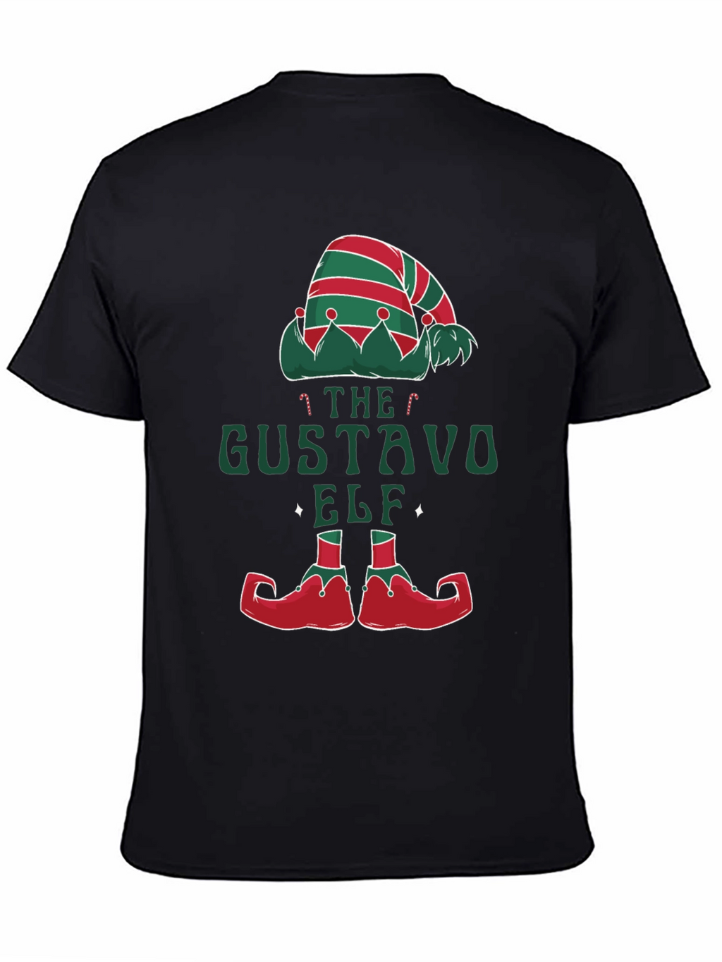 Gustavo Elf Christmas T-Shirt - Holiday Festive Tee