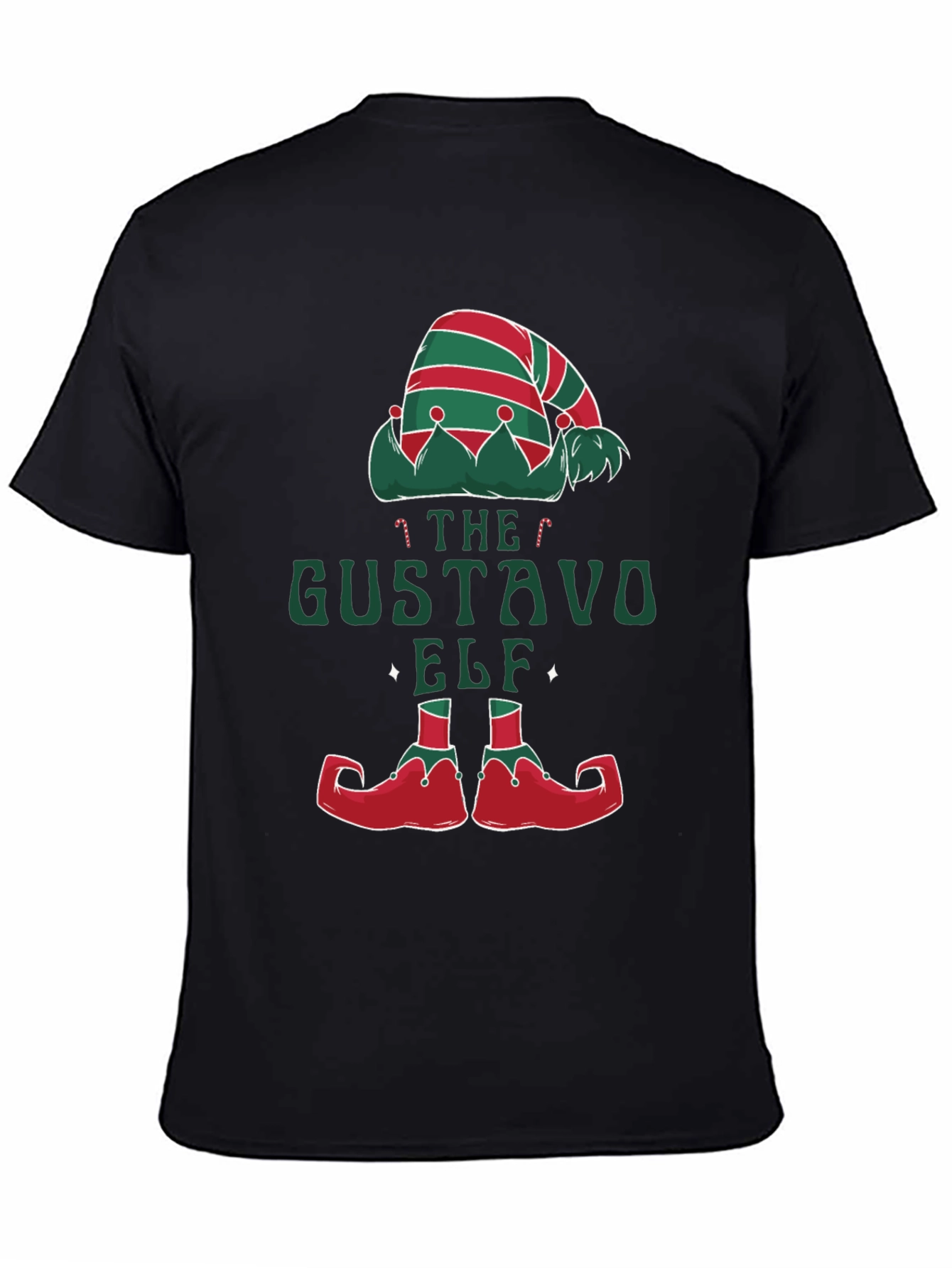 Gustavo Elf Christmas T-Shirt - Holiday Festive Tee