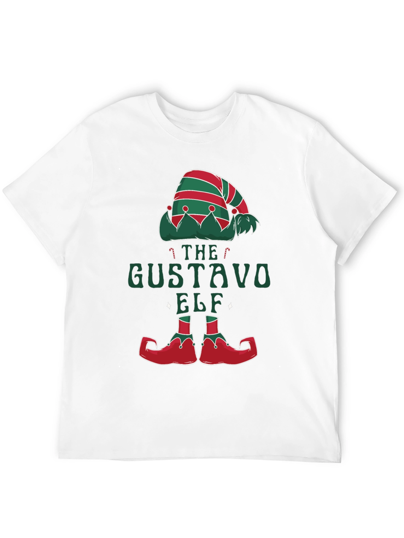 Gustavo Elf Christmas T-Shirt - Holiday Festive Tee