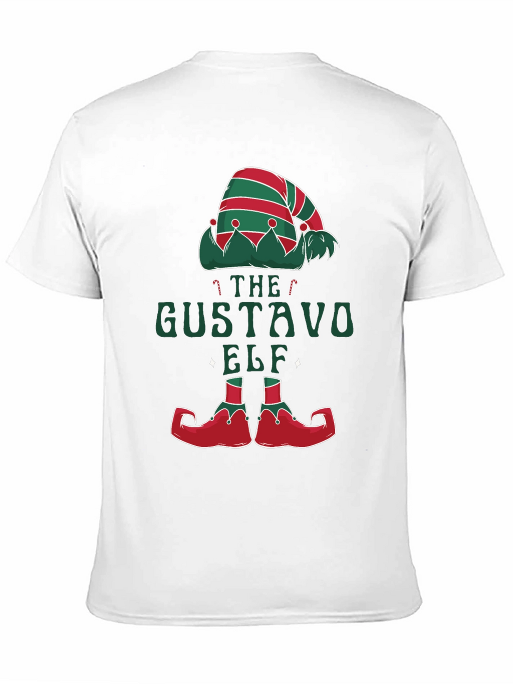 Gustavo Elf Christmas T-Shirt - Holiday Festive Tee