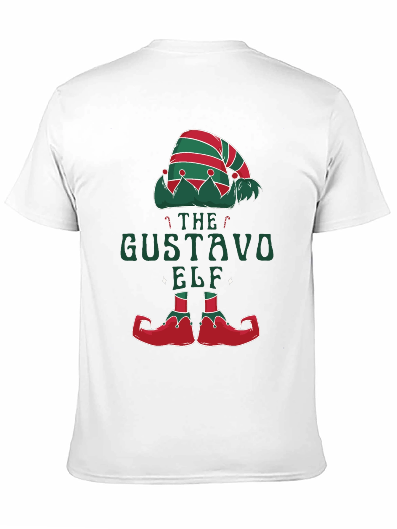 Gustavo Elf Christmas T-Shirt - Holiday Festive Tee