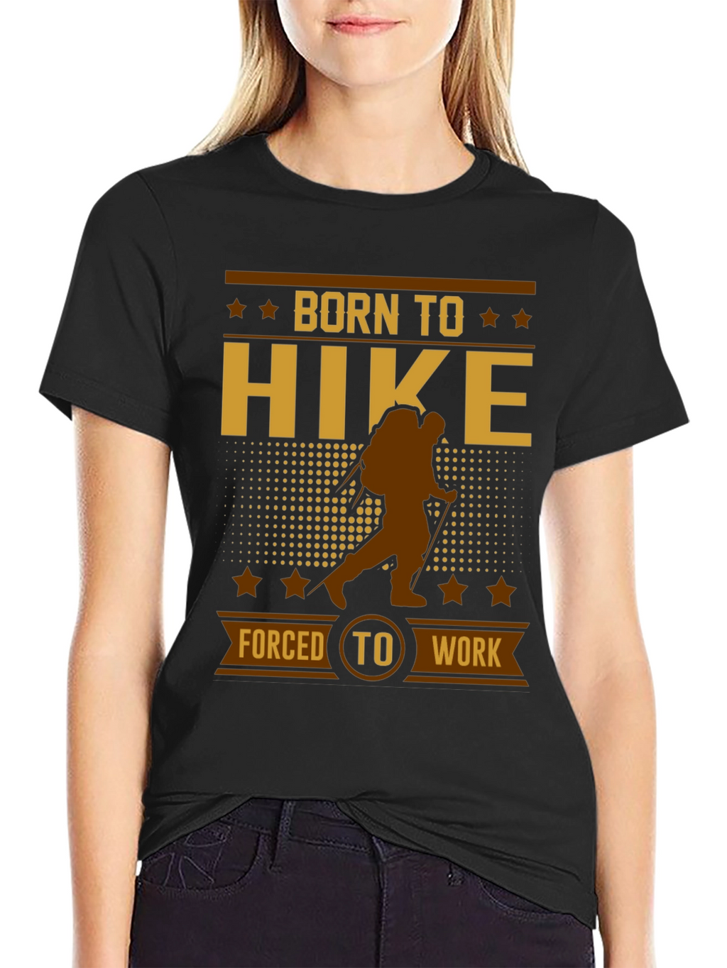 Born to Hike T-Shirt - Hiking Adventure Apparel