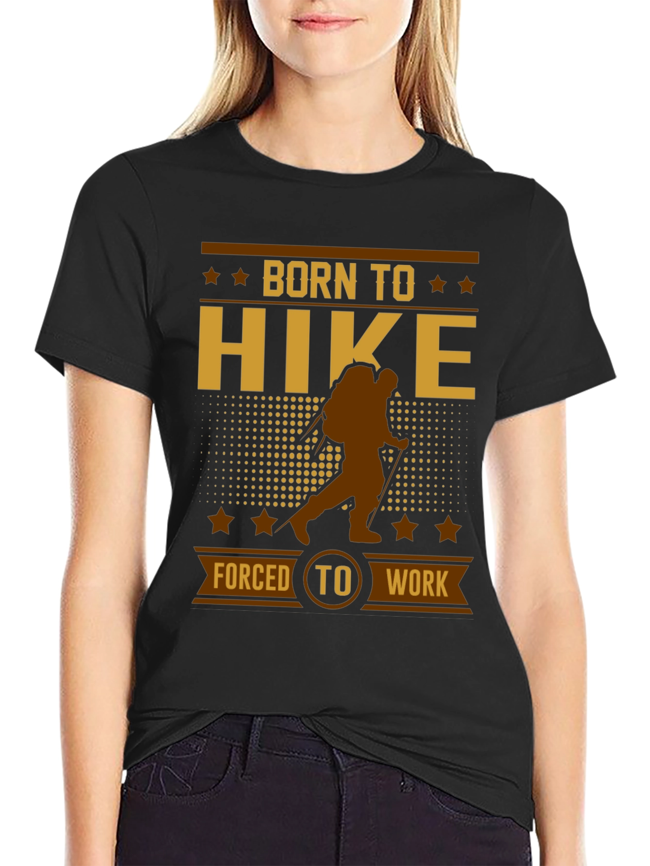 Born to Hike T-Shirt - Hiking Adventure Apparel