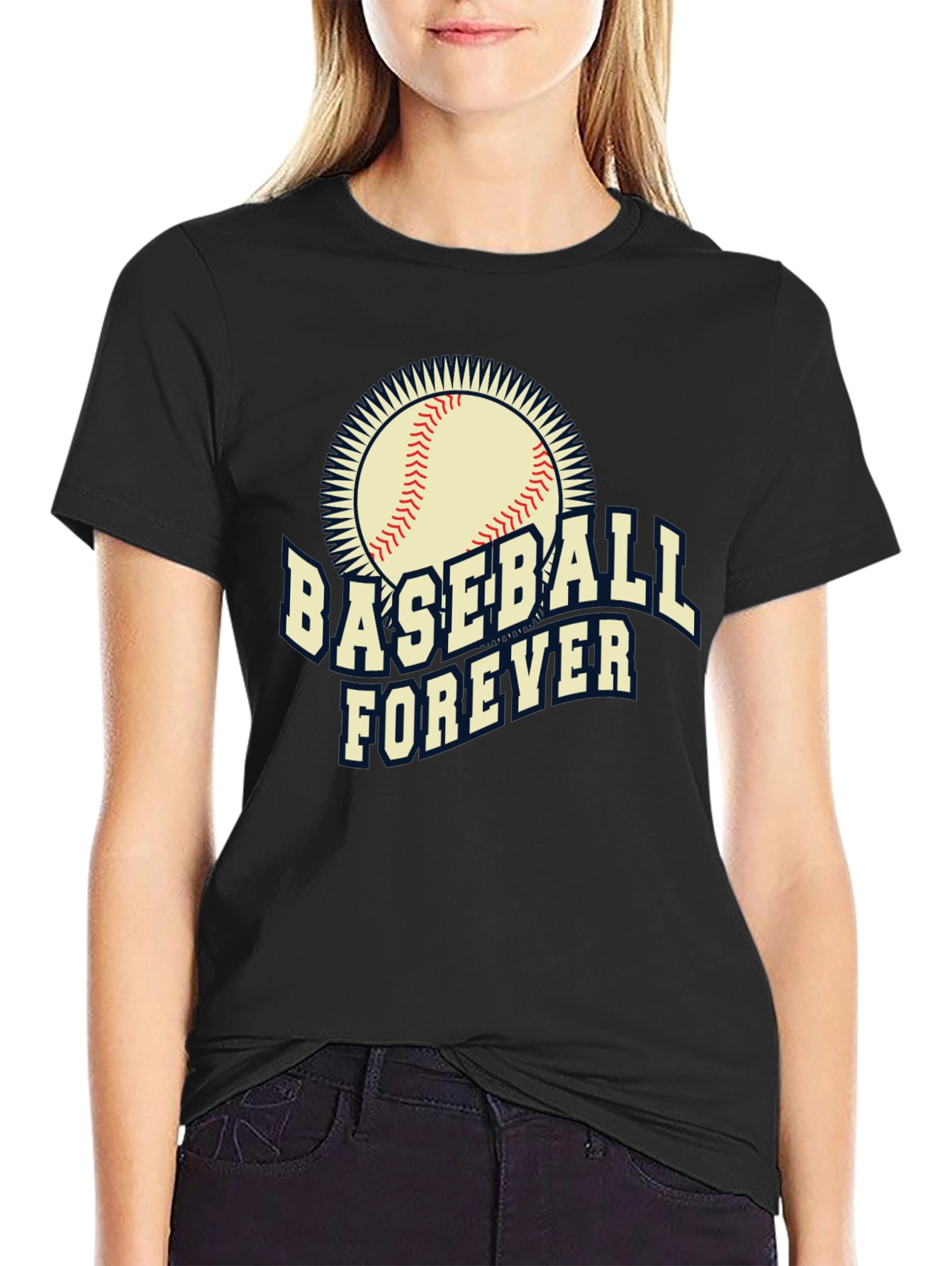 Baseball Forever Graphic Tee