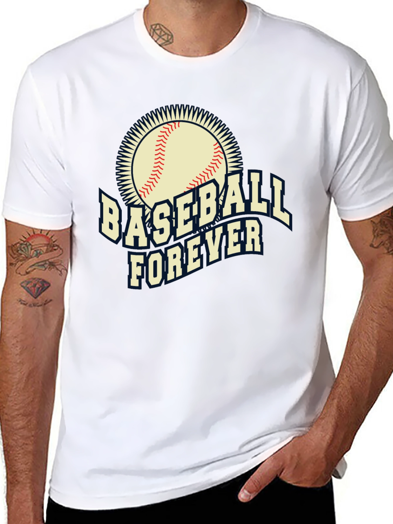 Baseball Forever Graphic Tee