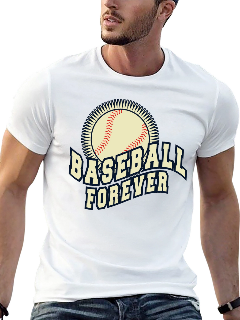 Baseball Forever Graphic Tee