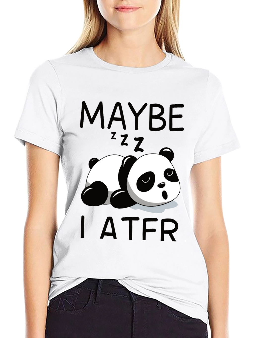Maybe Later Panda Tee