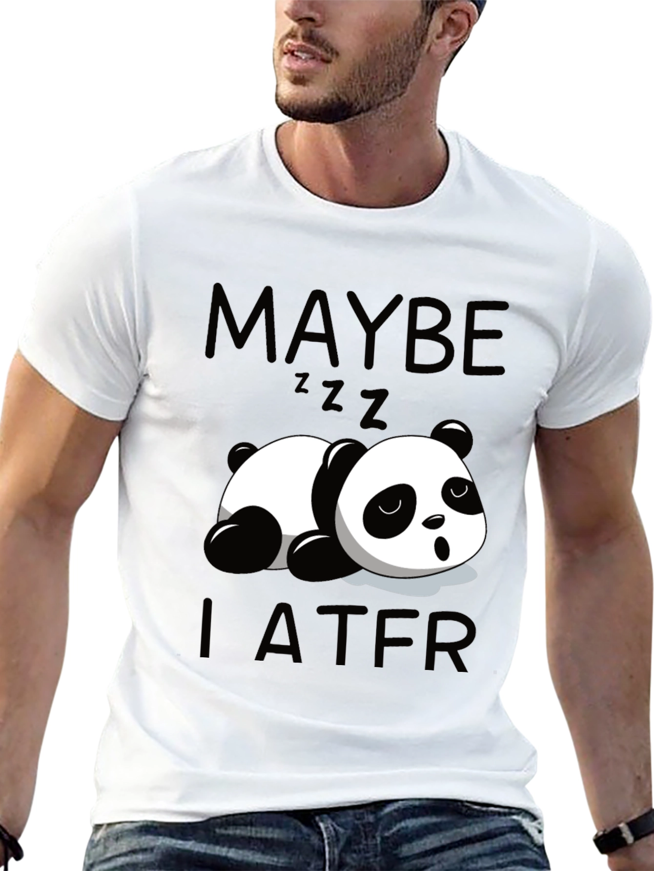 Maybe Later Panda Tee