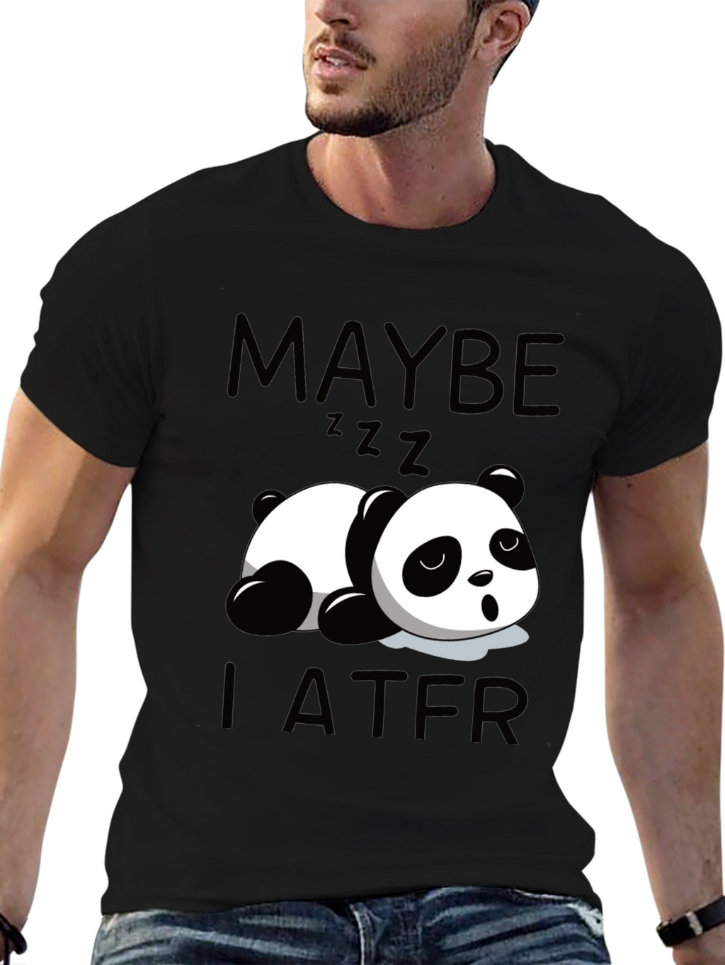 Maybe Later Panda Tee