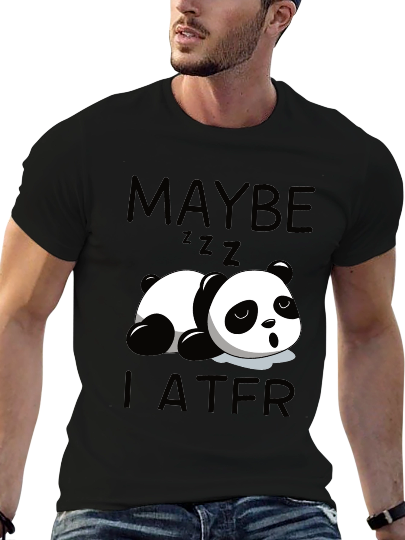Maybe Later Panda Tee