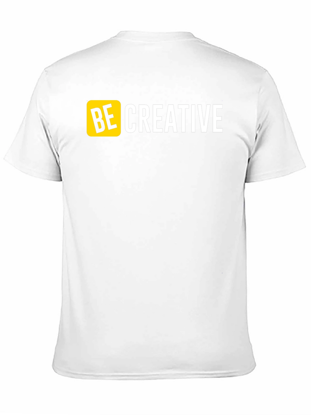 Be Creative Graphic T-Shirt - Mens Black Tee