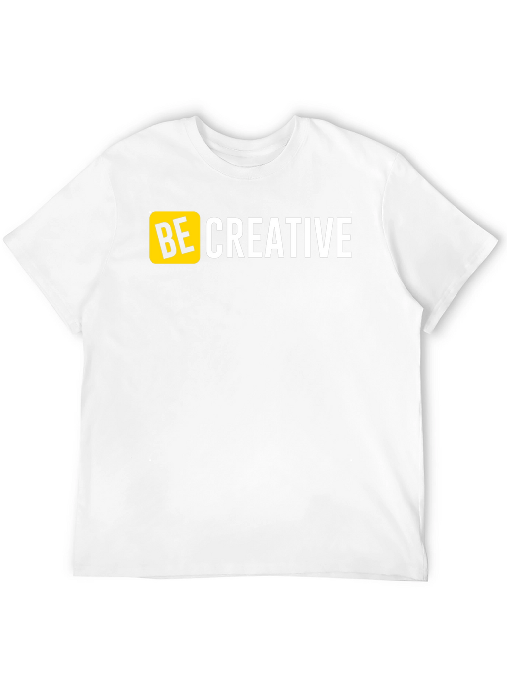 Be Creative Graphic T-Shirt - Mens Black Tee
