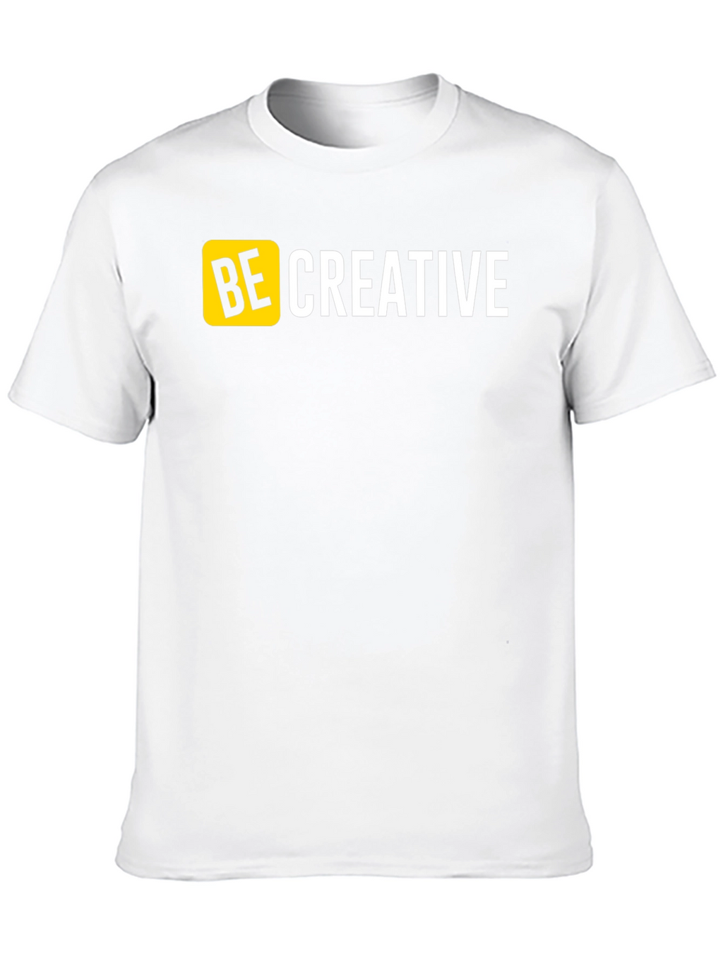 Be Creative Graphic T-Shirt - Mens Black Tee