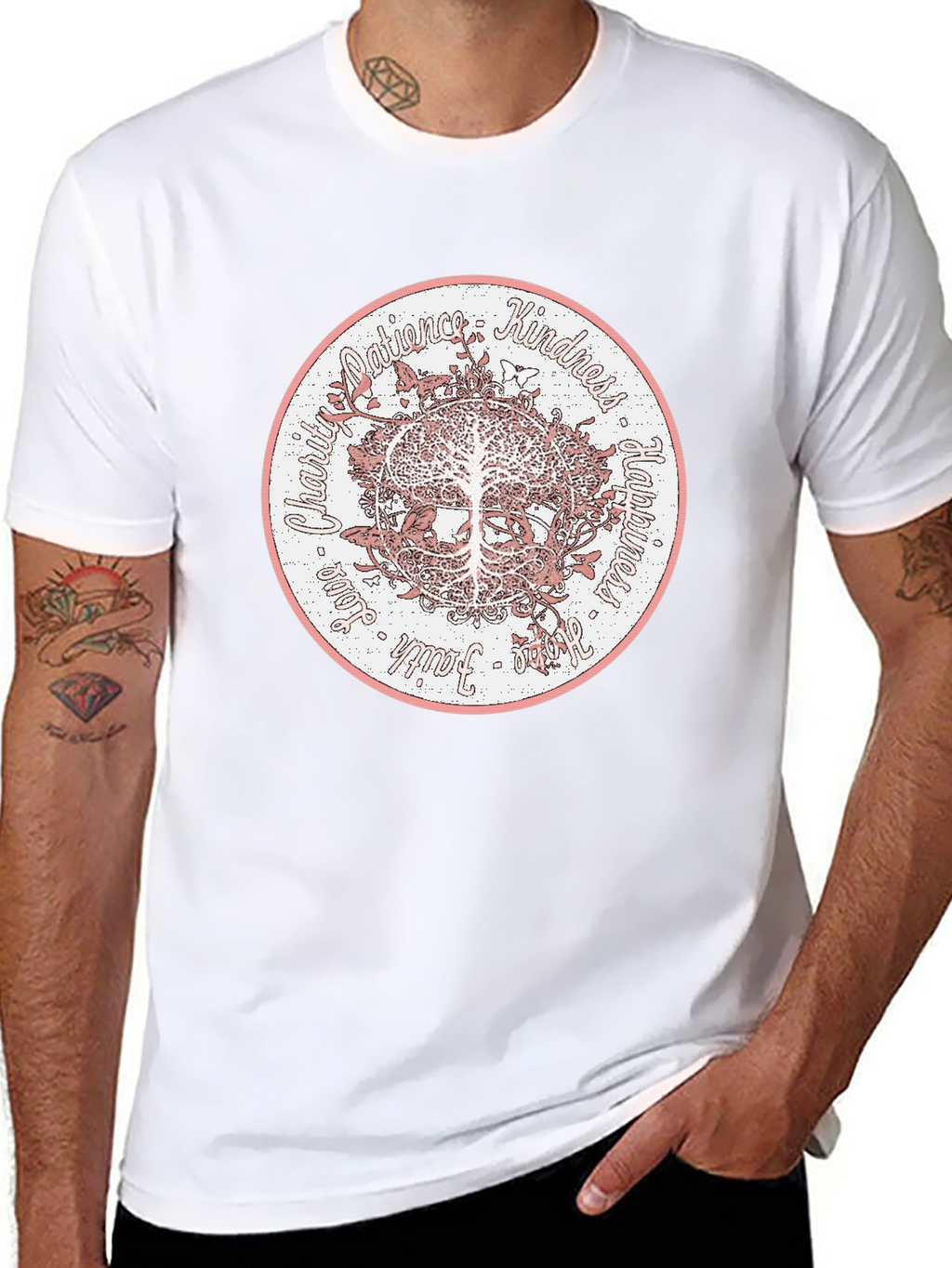 Tree of Life Kindness Graphic T-Shirt
