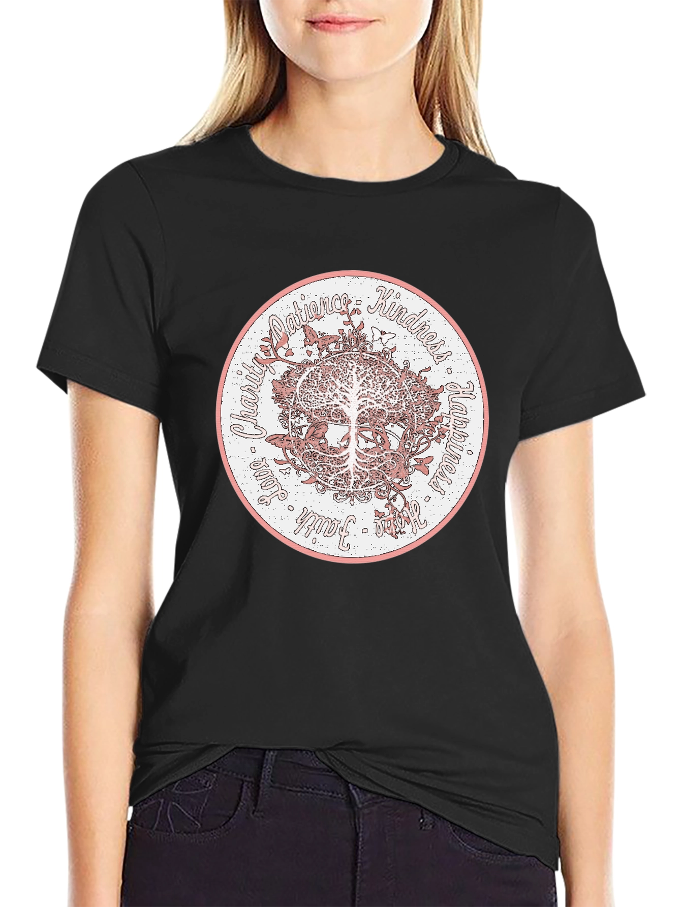 Tree of Life Kindness Graphic T-Shirt