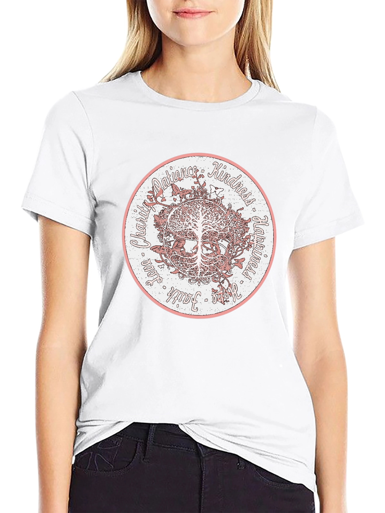 Tree of Life Kindness Graphic T-Shirt