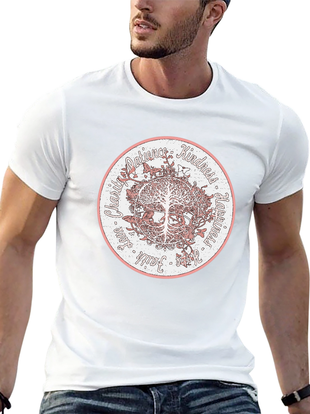 Tree of Life Kindness Graphic T-Shirt